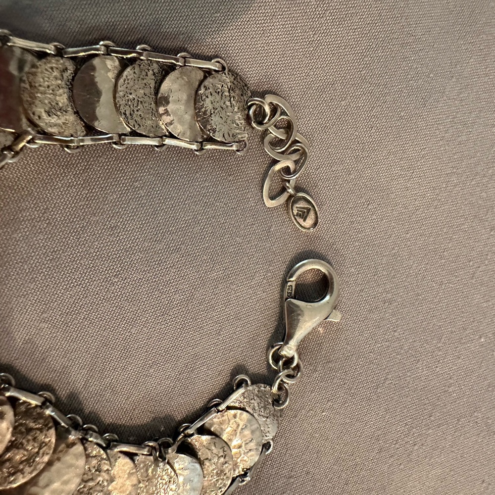 Silpada Silver Ornate Bracelet